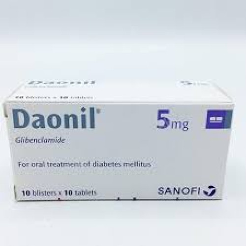 Daonil Tablets 5mg Glibenclamide